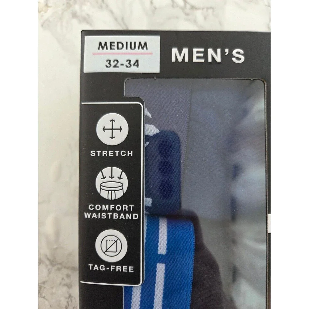 Lionel Messi Tag Free Boxer Brief Shorts 3 Pack Underwear Stretchy Contour Pouch